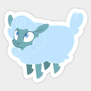 tiny ewe Sticker